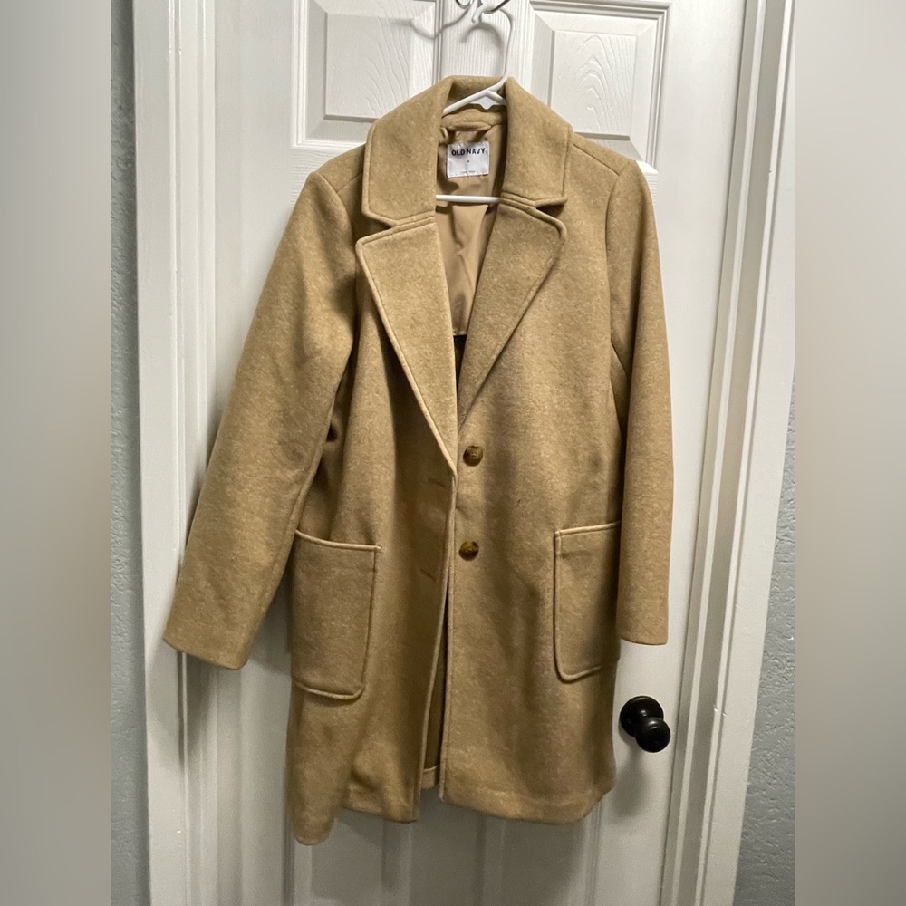 Old Navy Women’s Camel Trench Coat